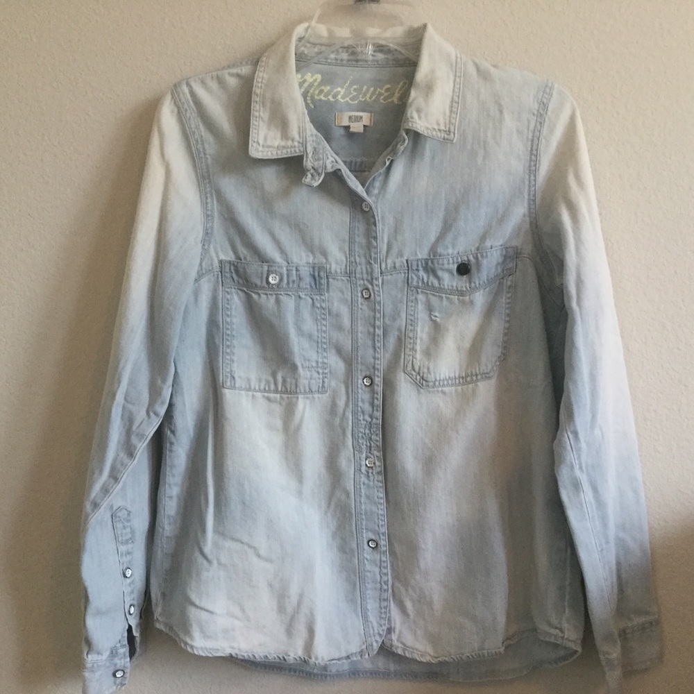 Madewell Denim Chambray Button Down Shirt